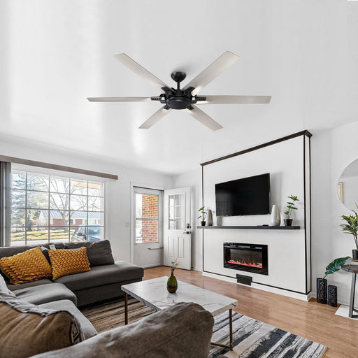 70" Madhya Industrial Ceiling Fan with Remote Control - Sweatfully