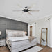 70" Madhya Industrial Ceiling Fan with Remote Control - Sweatfully