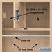 Salsbury 24" Wide Open Access Metal Locker - 6 Feet High - 18 Inches Deep - Tan - Unassembled - Sweatfully
