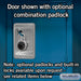 Salsbury 24" Wide Open Access Metal Locker - 6 Feet High - 24 Inches Deep - Blue - Unassembled - Sweatfully