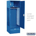Salsbury 24" Wide Standard Gear Metal Locker - 6 Feet High - 24 Inches Deep - Blue - Unassembled - Sweatfully