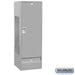Salsbury 24" Wide Standard Gear Metal Locker - 6 Feet High - 24 Inches Deep - Gray - Assembled - Sweatfully