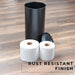 Freestanding Extra Large Toilet Paper Holder (Matte Black Finish) - Sweatfully