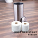 Freestanding Extra Large Toilet Paper Holder  (Stainless Steel Finish) - Sweatfully
