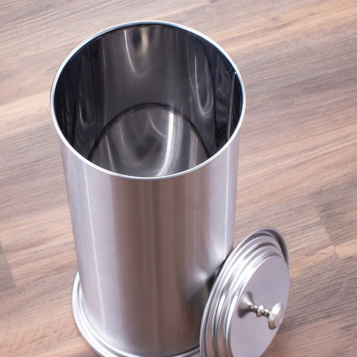 Freestanding Extra Large Toilet Paper Holder  (Stainless Steel Finish) - Sweatfully