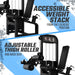 SFE Leg Curl & Leg Extension Machine w/ 250 lbs weight stack (New) - Sweatfully