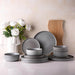 Graphite Dinner Plate set of 4 - Sweatfully
