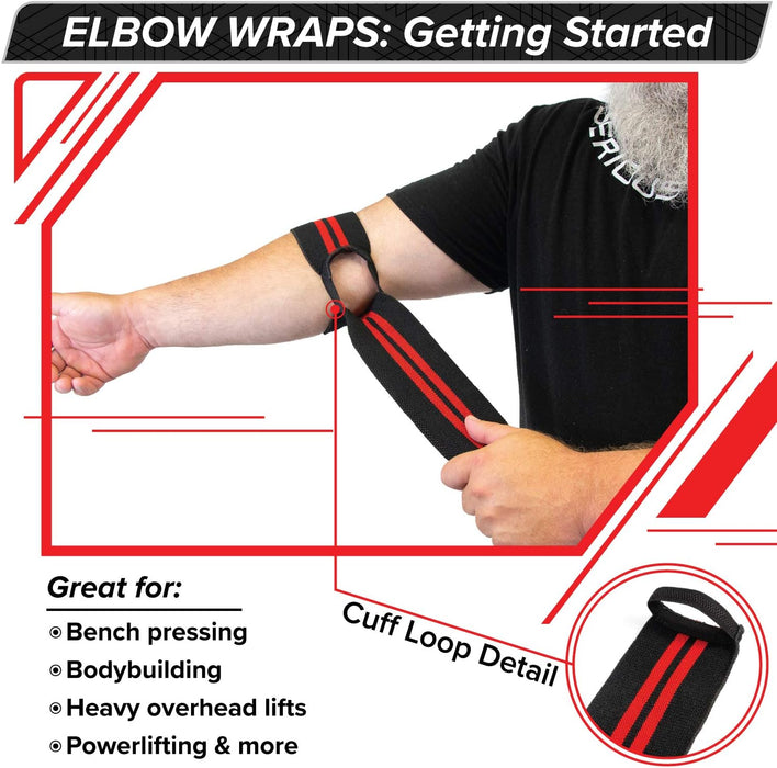 Elbow Wraps (Pair) - Sweatfully