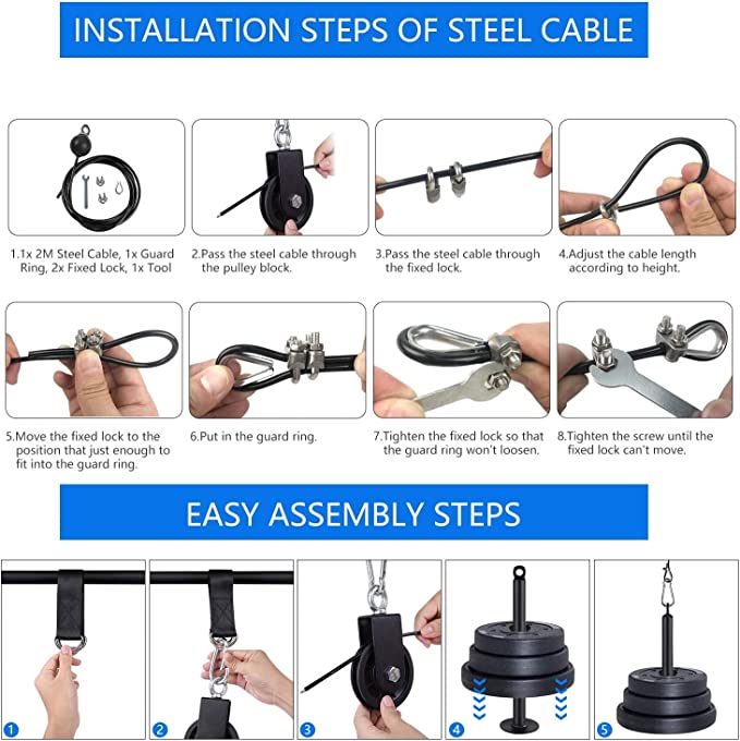Attachable Pulley System - Sweatfully