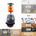 RT15 14" Commercial Compact Floor Scrubber Machine, 14500 sqft/h, 4-Gal Sewage Tank, Efficient Cleaning for Hard Floors - Sweatfully