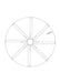 72" Bankston Modern Satin Nickel DC Motor Downrod Mount Ceiling Fan with LED Lighting and Remote Control - Sweatfully
