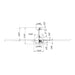 72" Farmhouse DC Motor Brushed Nickel Downrod Mount Reversible Ceiling Fan with Remote Control - Sweatfully