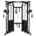 XMARK Functional Trainer Cable Machine with Dual 200 lb Weight Stacks XM-7626.1-BLACK - Sweatfully