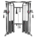 XMARK Functional Trainer Cable Machine with Dual 200 lb Weight Stacks XM-7626.1-BLACK - Sweatfully