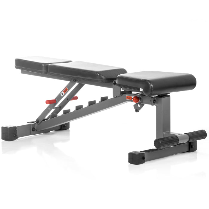 XMARK Ox Series Adjustable Flat, Incline, Decline (FID) Weight Bench XM-7630 - Sweatfully