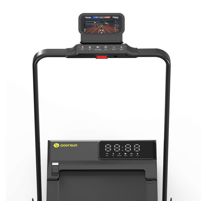 DeerRun A5 Pro Smart 2 in 1 Folding Treadmill Black - Sweatfully