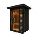 Peak Saunas Patagonia 2-Person Outdoor Full Spectrum Infrared Sauna with Smart WiFi App Control - Sweatfully
