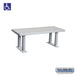 Salsbury Aluminum ADA Locker Bench - 42 Inches Wide - Sweatfully