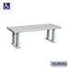 Salsbury Aluminum ADA Locker Bench - 48 Inches Wide - Sweatfully