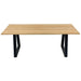 Ubud Natural Teak 4-6 Person Indoor or Outdoor Dining Table - 79" - Sweatfully