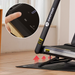 DeerRun X20 Treadmill with 15% Auto Incline Full Running Deck Treadmill | 400Lbs, 11.3Mph - Sweatfully