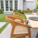 Ubud Natural Teak Dining Chair - Sweatfully