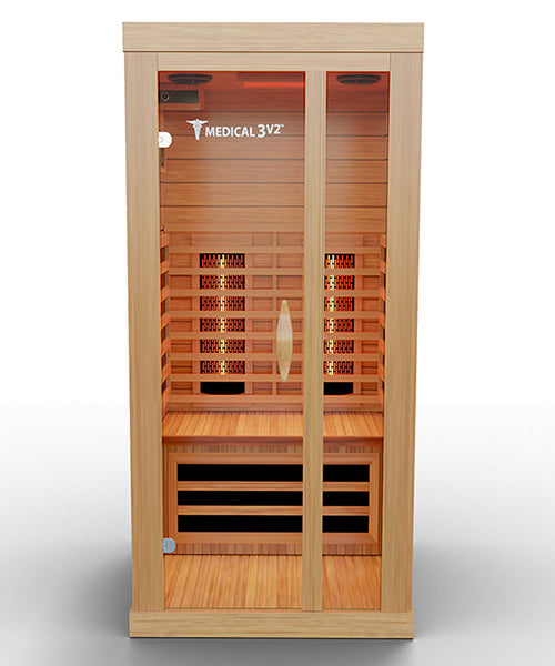 Personal Home Infrared Full Spectrum Sauna | Medical 3™ - Sweatfully