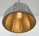 Rustic Octagon Galvanized Dome Industrial Pendant Light Fixture - Sweatfully