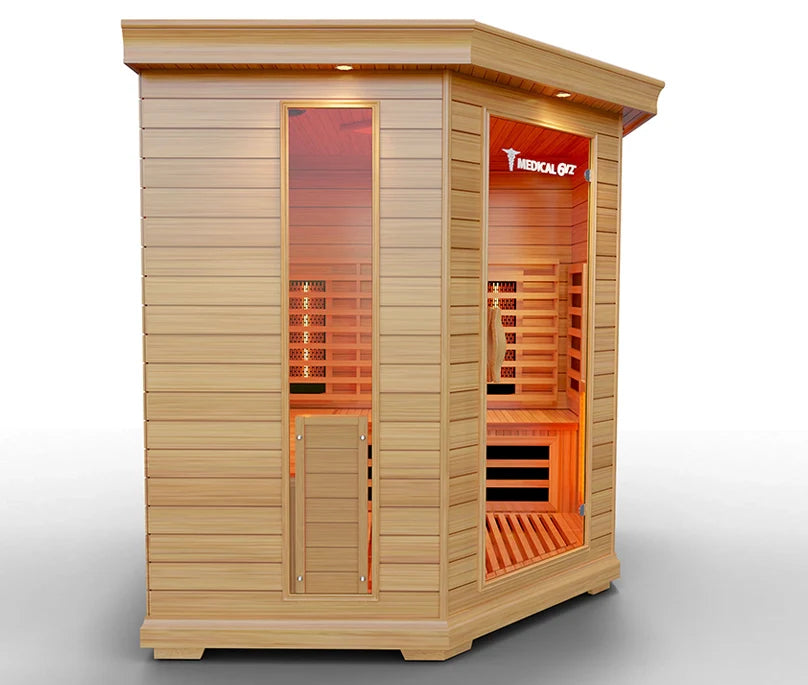6 Person Indoor Infrared Full Spectrum Sauna | Medical 6 Plus™ - Sweatfully