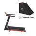 DeerRun A1 Pro Move+  6% Incline Foldable Treadmill——2025 Upgraded Chip & NFC Support | 350Lbs, 10mph Black - Sweatfully