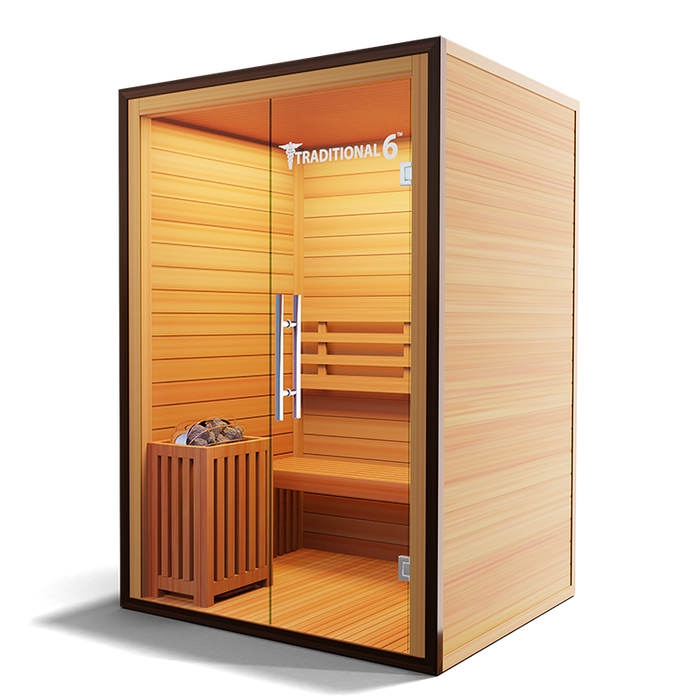 2 Person Home Stream Sauna | Traditional 6™ - Sweatfully