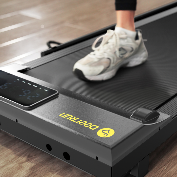 DeerRun A5 Pro Smart 2 in 1 Folding Treadmill Black - Sweatfully