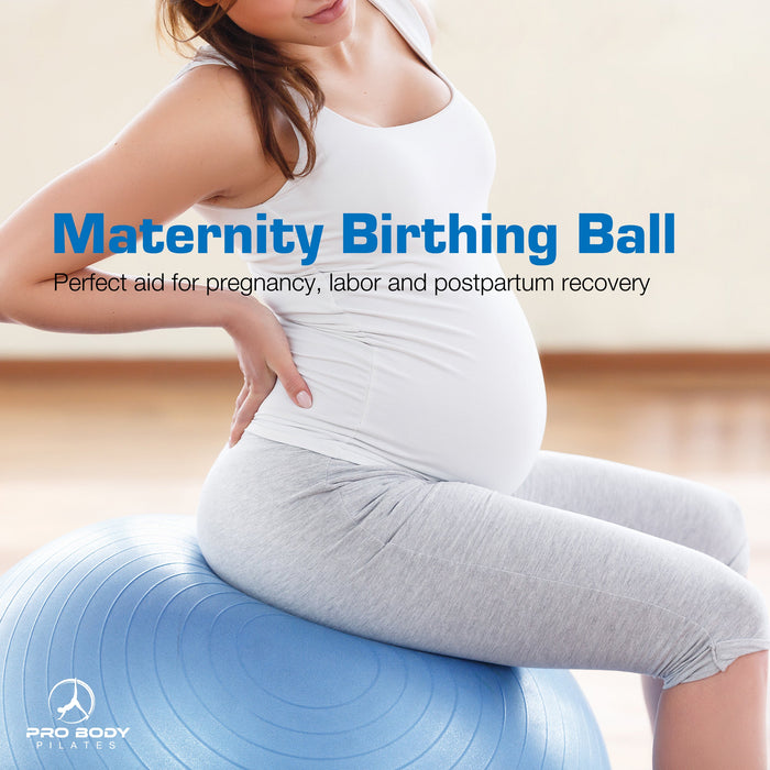Exercise Ball Chair with Base & Bands - Sweatfully