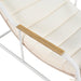 Outdoor Chaise Lounge Chairs Set of 3 with Acacia Side Table, Pool Lounge Chairs for Lawn, Deck, Beach - Sweatfully
