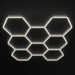HexGlow Lighting Large 8 Hex Kit (10.13' x 9.74') - Sweatfully