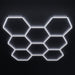 HexGlow Lighting Large 8 Hex Kit (10.13' x 9.74') - Sweatfully
