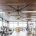 84 Inch 100 Inch Silent Storm Extra Large Ceiling Fan with Remote Control - Sweatfully