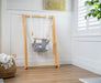 Spruce - Baby and Toddler Foldable Wooden Swing Set - Sweatfully