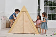 Oak - Wood Learning Tent and Climber with Desk and Chair - Sweatfully