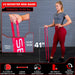41" Heavy Resistance Band (60-150 lbs) - Sweatfully