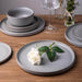Graphite Dinner Plate set of 4 - Sweatfully
