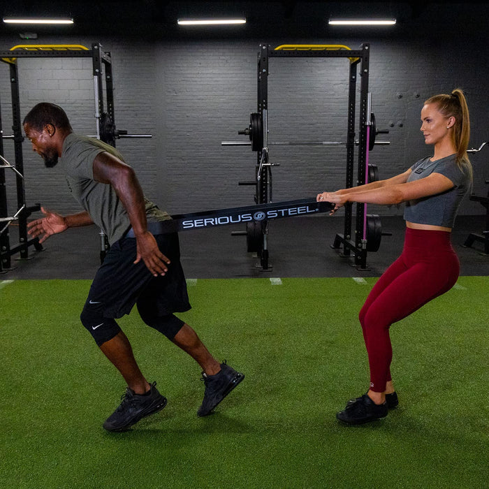 41" Micro Mini Resistance Band (2-15 lbs) - Sweatfully