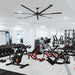 84 Inch 100 Inch Silent Storm Extra Large Ceiling Fan with Remote Control - Sweatfully