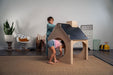 Evergreen- Children's Playhouse with Chalkboard Roof - Sweatfully