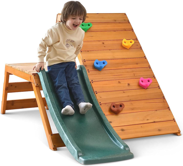 Palm - 5-in-1 Outdoor and Indoor Playground Playset - Sweatfully