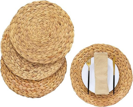 Boho Woven Placemats set of 4 - Sweatfully