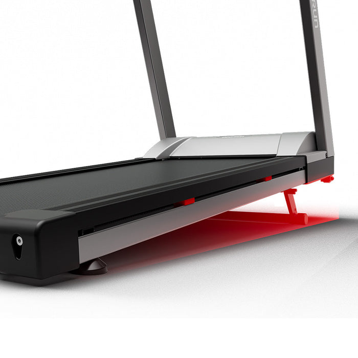 DeerRun A1 Pro Move+  6% Incline Foldable Treadmill——2025 Upgraded Chip & NFC Support | 350Lbs, 10mph Silver - Sweatfully