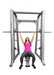 Smith Machine(85", 93") - Muscle D Fitness - Commercial Grade Smith Machine Plate Storage Black Silver - Sweatfully