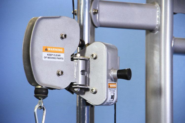 Megatron Dual Adjustable Pulley (88" & 95" height) - Muscle D Fitness - Functional Pull-Up Bar - Adjustable Height - Sweatfully