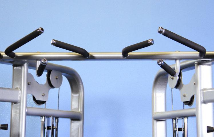Megatron Dual Adjustable Pulley (88" & 95" height) - Muscle D Fitness - Functional Pull-Up Bar - Adjustable Height - Sweatfully